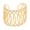 B-1212 2 Styles Fashion Gold Hollow Adjustable Bracelet For Women Jewelry Gift Accessories