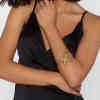 B-1213 Women Fashion Gold Silver Snake Arm Cuff Upper Arm Band Cuff Bracelet Bangle Jewely