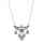 N-7765 Women Fashion Vintage Silver Geometric Bells Tassel Necklaces Gypsy Indian  Jewelry