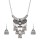 N-7766 Vintage Gold Silver Color Metal Geometric Bells Tassel Necklaces for Women Gypsy Indian Party JewelryN