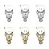 N-7783 Gypsy Vintage Big Geometric Leaf Tassel Stone Pendant Necklaces Earrings Sets for Women Tribal Party Jewelry Sets