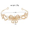 F-1001 Cute Bowknot Heart Shape Hairbands Hair Hoop for Women Girl Crowns Tiaras Wedding Party Hair Accessories