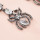 E-6469 Punk Crystal Rhinestone Spider Drop Earrings for Women Girls Halloween Party Jewelry Gift