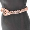 N-7800 Rhinestone Hollow Flower Body Chains For Women Sexy Belly Dance Chains Boho Ethnic Waist Chains