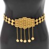N-7803 Coins Tassels Vintage Carved Women Body Chains Sexy Belly Dance Chains Boho Ethnic Waist Chains
