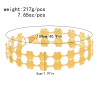 N-7809 Gold Boho Sunflower Waist Chain Women Girls Dress Body Chain Belly Dance Chain for Birthday Gift New Year Christmas Jewelry