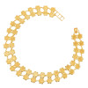 N-7809 Gold Boho Sunflower Waist Chain Women Girls Dress Body Chain Belly Dance Chain for Birthday Gift New Year Christmas Jewelry