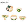R-1571 5Pcs Set Vintage Gold Flowers Geometric Crystal  Finger Rings Sets for Women Boho Party Jewelry