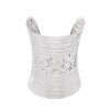 B-0143 4Colors Vintage Metal Big Wide Open Cuff Bangles for Women Boho Tribal Party Jewelry