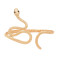 B-1221 New Personalized Gold Silver Metal Snake Bracelet for Women's Party Prom Fashion Jewelry Gift