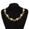 N-7824 Rhinestones Chokers Necklaces For Women Statement Charms Glossy Metal Baroque Necklaces Jewelry