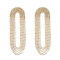 E-6499  Luxury Exaggerated Large Crystal Rhinestone Long Tassel Pendant Earrings Ladies Nightclub Party Wedding Jewelry Gifts
