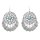 E-6501 Vintage Carved Women Earrings Coins Tassels Turquoise Drop Earrings Bohemian Gypsy Earrings