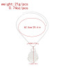 N-7837 New 2023 Spring Fashion Boho Women's Party Jewelry Gift National Alloy Necklace Peacock Tassel Necklace Jewelry