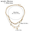 Ethnic Beach Natural Sea Shell Starfish Conch Pearl Rope Chain Necklace Choker For Women Girl Vacation Traveling Jewerly