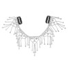 F-1012 Super Fairy Crystal Forehead Hair Ornament Exotic Nationality Bride Head Chain