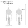 E-6506 Bohemian Style National Fashion Alloy Earrings Tassel Earrings Jewelry Suitable for Girls' Holiday Party Graduation Gifts