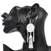 E-6506 Bohemian Style National Fashion Alloy Earrings Tassel Earrings Jewelry Suitable for Girls' Holiday Party Graduation Gifts
