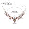 N-7848 Turquoise Pendant Necklaces For Women Bohemian Ethnic Stone Tassels Statement Chains Necklace