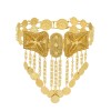 N-7795 Retro Gold Coin Tassel Metal Belt National Costume Body Jewelry