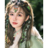 N-7841 Pendant Headband For Women Bohemian Ethnic Forehead Hairwear Handmade Tribal Party Hair Jewelry