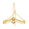 F-1016 Fashion Gold Tassel Sunflower Women's Headwear Wedding Hair Accessories Suitable for Women's Party Jewelry Gifts