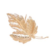 E-6514  Alloy Butterfly leaf Ear Cuff For Women Cute Gypsy Charms Baroque Clips Earrings Female