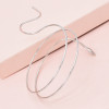 B-1229-G/S Punk Coiled Snake Spiral Upper Arm Cuff Bangle Bracelet Twisted Wire Bangles for Men Women