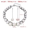 N-7871  E-6521 Pearl Women Jewelry Sets Baroque Rhinestones Wedding Party Statement Necklace Earrings Sets Charms Jewelry Sets