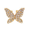 R-1577 Alloy Butterfly Female Lovely Gypsy Charm Baroque Clip Earrings Female Jewelry Gift