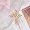 R-1577 Alloy Butterfly Female Lovely Gypsy Charm Baroque Clip Earrings Female Jewelry Gift