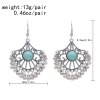 E-6522 Vintage Hollow Women Earrings Bells Tassel Turquoise Turkish Charms Drop Earrings
