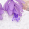 E-6524-PI/PU Flower Petal Drop Bead Stamen Pendant Euro Dangle for Women Grils Party Vacation Birthday Gift
