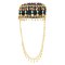 F-1029 Women Cap Hair Jewelry Long Tassel Bohemian Ethnic Coins Bead Statement Headband