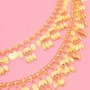 N-7873 2 Styles Gold Leaf Tassel Shoulder Chain Body Jewelry