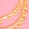 N-7873 3 Styles Gold Leaf Tassel Shoulder Chain Body Jewelry