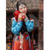 F-1034 Bead Pendant Hair Jewelry For Women Ethnic Statement Gypsy Tassels Headband Hairwear