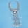 N-7877 European American Fashion Long Chain Multilayer Tassel Pendant Choker Necklace for Women