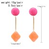 E-6530 Pendant Drop Earrings For Women Long Tassel Charms Statement Elegant Wedding Earrings Female