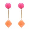 E-6530 Pendant Drop Earrings For Women Long Tassel Charms Statement Elegant Wedding Earrings Female