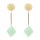 E-6530 Pendant Drop Earrings For Women Long Tassel Charms Statement Elegant Wedding Earrings Female