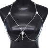 N-7886 Sexy Ladies Crystal Bikini Body Chains for Women Summer Beach Party Jewelry Accessories