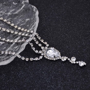 N-7886 Sexy Ladies Crystal Bikini Body Chains for Women Summer Beach Party Jewelry Accessories