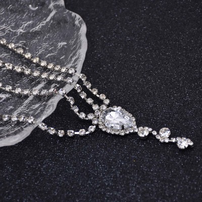 N-7886 Sexy Ladies Crystal Bikini Body Chains for Women Summer Beach Party Jewelry Accessories