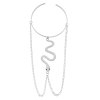 B-1232 Snake Women Bracelets Alloy Tassel Arm Opened Bracelet Punk Gypsy ArmBand Cuff  Bangle