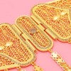 N-7890 Coin Tassel Crystal Hollow Out Women Body Chains Afghan Golden Carved Luxury Charms Bohemian Ethnic Body Jewelry