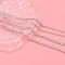 N-7891 Simple Women Charms Bust Chains Baroque Rhinestones Punk Statement Sexy Body Jewelry