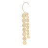 E-6540 Long Tassel Coin Women Ear Cuff Golden Gypsy Charms Punk Party Clips Earrings Statement Ear Cuff