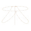 N-7898 Vintage Gold Metal Crystal Belly Waist Chain Dress Belts for Women Boho Party Jewelry Gift