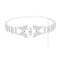 N-7899 Ethnic style butterfly women belt bohemian rhinestone body chain